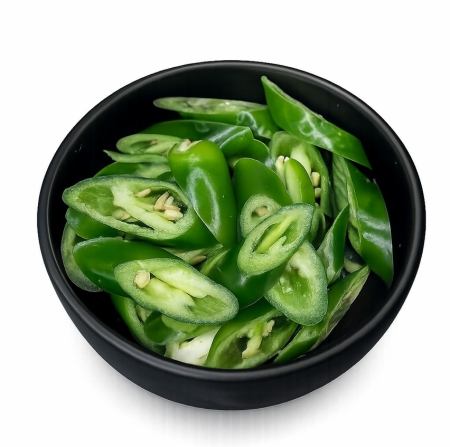 青唐辛子スライス