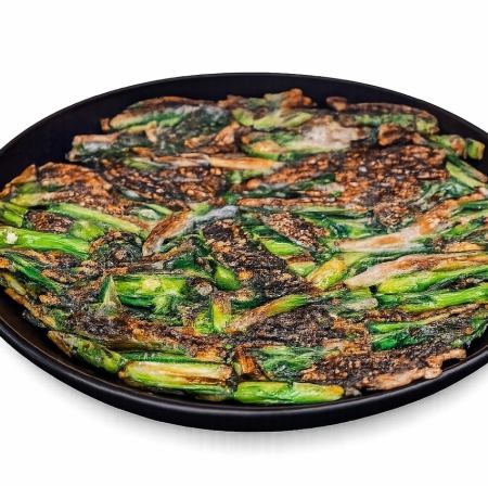 エゴマの葉＆青唐辛子チヂミ