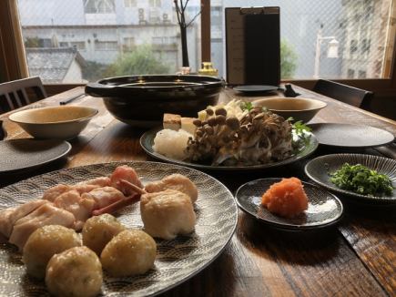 Mizutaki course reservations for 2 people or more