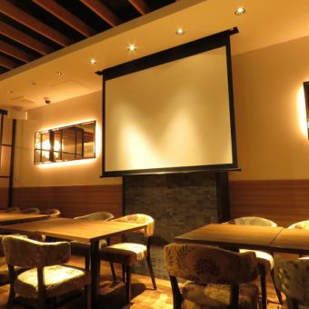 Private rentals are also welcome.There are two 60-inch projectors available.Microphones are also available for free rental.Please feel free to contact us for large banquets, meetings, welcome parties, and farewell parties.