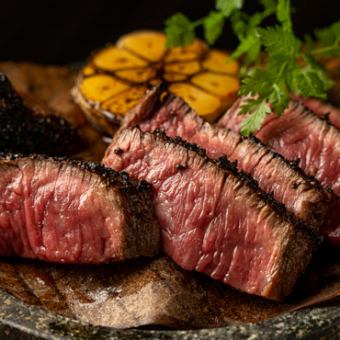 [Cooking only] 7 delicious dishes such as charcoal-grilled Wagyu beef, sea urchin and salmon roe stir-fry, etc. 6,000 yen