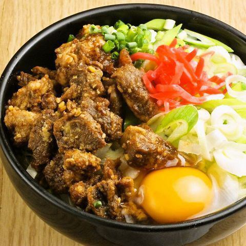 [Proud dish!!] Beef tendon and green onion okonomiyaki