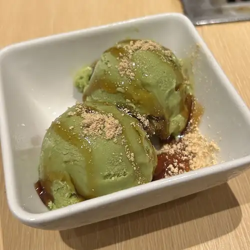 黒蜜きなこ抹茶アイス