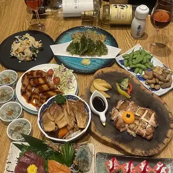 生ビール等2時間飲み放題付き旬魚の煮付けと炊き込みご飯の満足宴会・特選コース