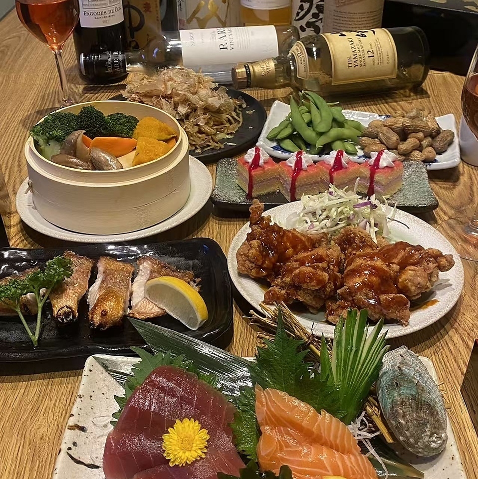 ★生ビール◎２時間飲み放題付き★旬彩満喫コース4,600円！！