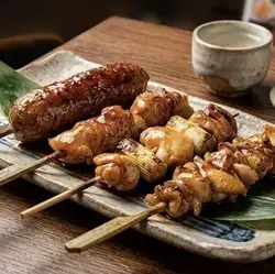 焼き鳥の盛り合わせ
