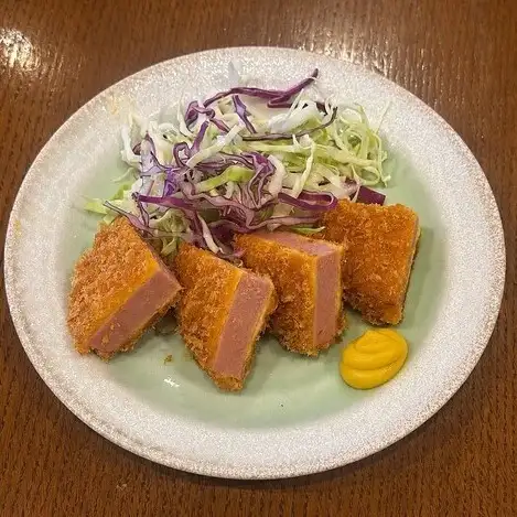 ハムカツ揚げ