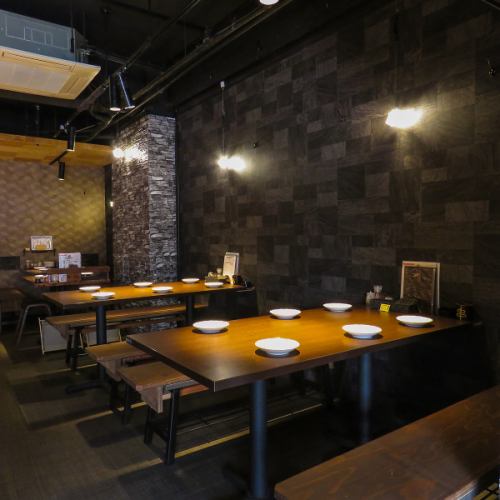 We have table seats for 2 to 6 people♪