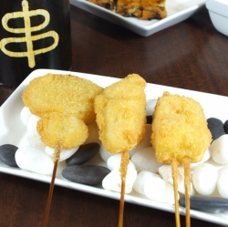 Regular sized kushikatsu (5 items)