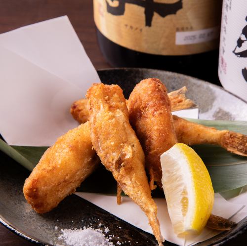 フグの唐揚げ/キビナゴの唐揚げ