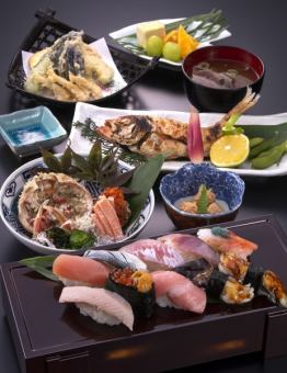 【奢華享受金澤的時令風味！】高級懷石套餐11,000日圓～！