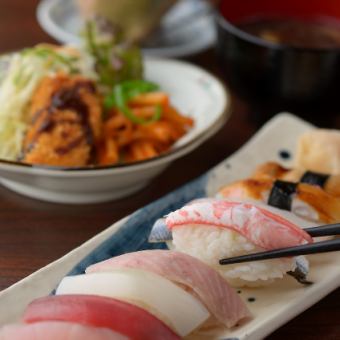 [Weekday lunch] Sushi lunch ⇒ 1700 yen