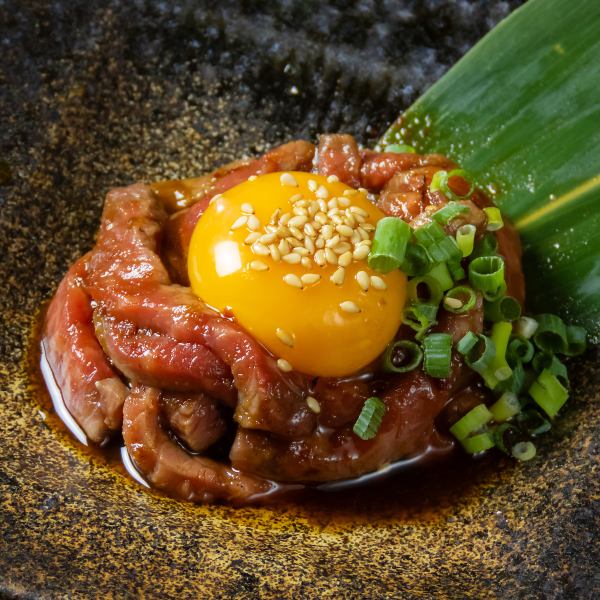 【お肉好き必見★】新鮮な和牛ユッケ