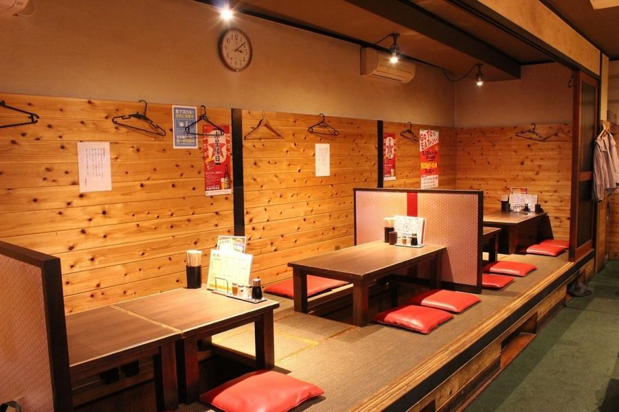 A tatami room, a private room, a digger, a store where anyone can spend time without hesitation, from one person to a group! If you are using a group, please contact us by phone in advance to secure a seat ♪