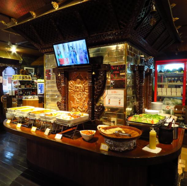 柏店限定コースもございます！☆2時間飲放題付・ビリヤニパラダイスコース4,500円　　柏で本場の味をお楽しみいただけます！