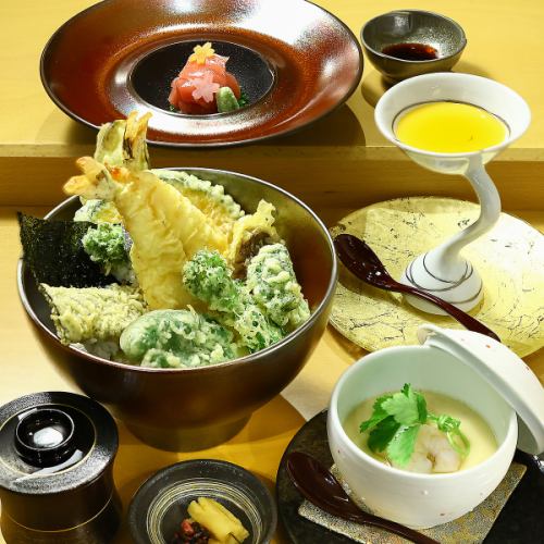 Sushi Kappo Fuji Special Tendon Lunch [Opening Celebration 30% Off!] Lunch is available until September 20th