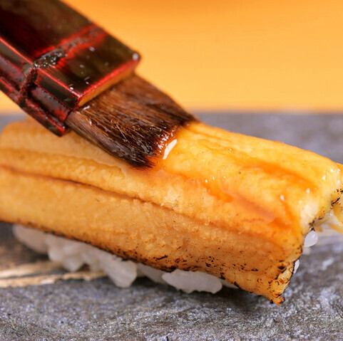 [Aged sushi] Using the techniques of a skilled chef with over 30 years of experience in Japanese cuisine