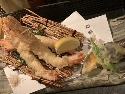 天使の海老天定食