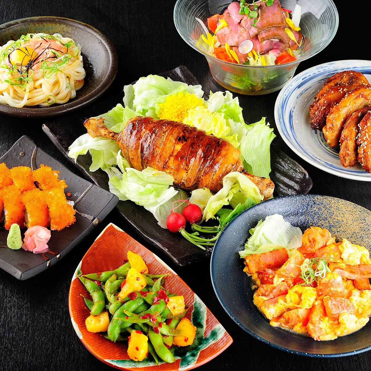 こだわりの肉料理や豊富なドリンクを取り揃えております◎