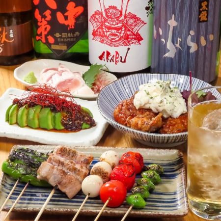 ～香音(かのん)～　【2ｈ飲み放題付き】　デザート付き！プレミアムコース全8品