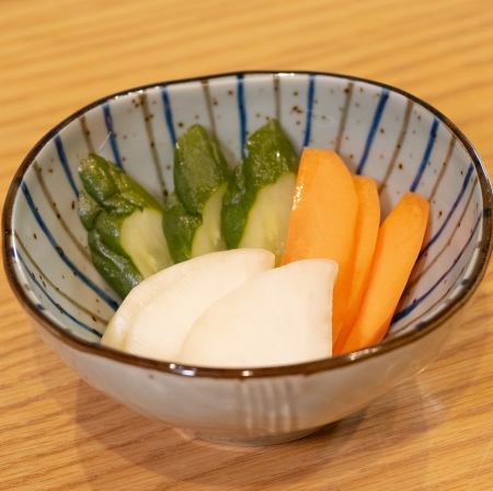 お新香盛