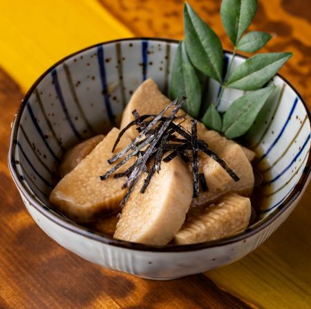 長いものワサビ漬け