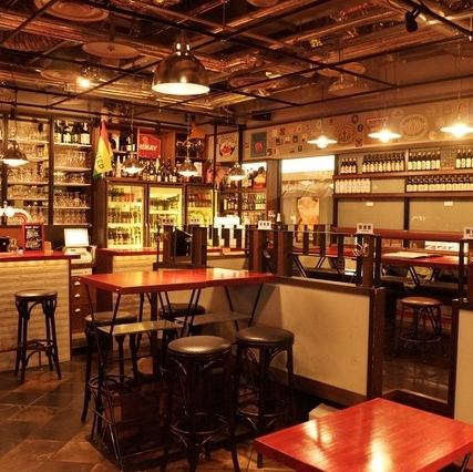 駅近で貸切！種類豊富なベルギービールと美味しい料理を！
