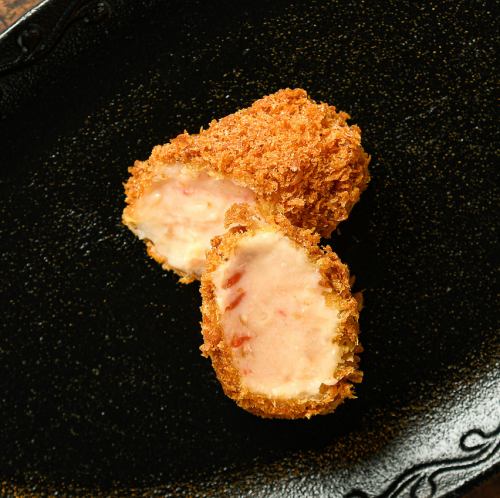 ベニズワイガニのクリームコロッケ