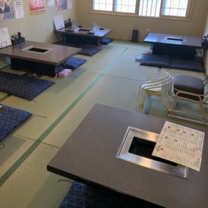 You can relax in the spacious tatami room.