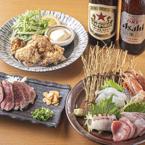 飲み放題付きコースあり