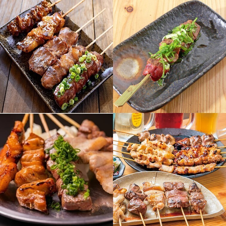 新鮮素材を炭火で炙る本格派の「やきとん」をご堪能ください!