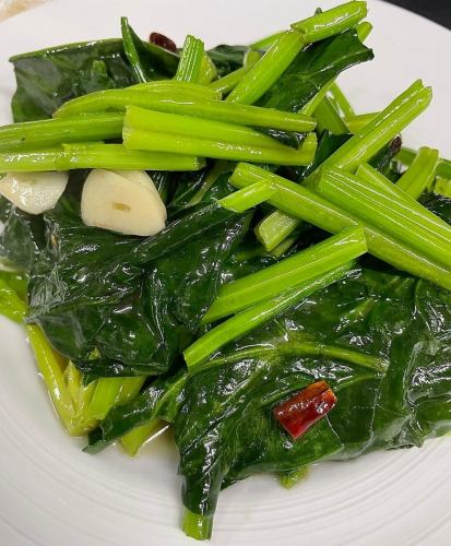 36 Stir-fried greens