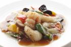 47 Seafood and vegetable dish