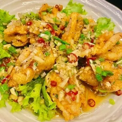 34. 유린치 유자 후춧가루 맛