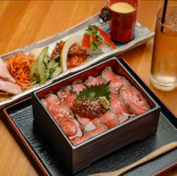 Kuroge Wagyu beef steak (appetizer drink set)