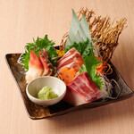 お刺身三点盛り合わせ