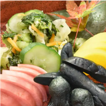 お新香盛り合わせ