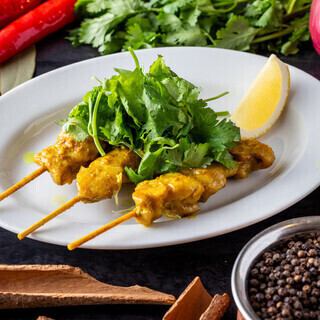 【泰彩コース◎2時間飲み放題付き】春雨サラダ、タイ風スフレオムレツなど全8品⇒4000円(税込)