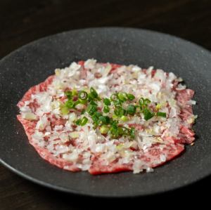 数量限定！特選和牛肉刺し