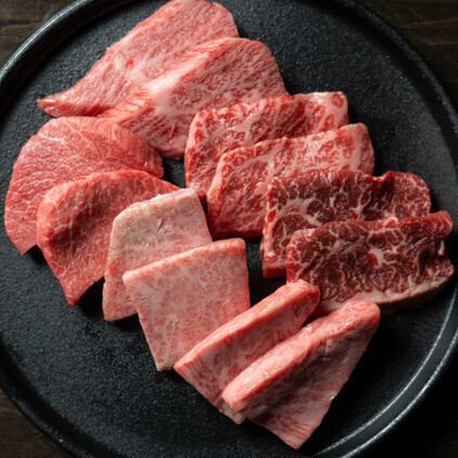 【必食】焼肉一筋のプロがこだわり抜いた赤身盛り合わせ◎2人前1580円～
