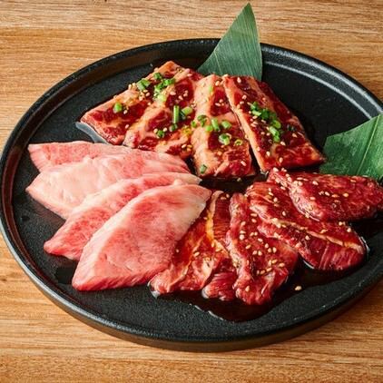 三種紅肉拼盤
