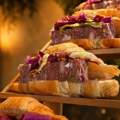 Croissant pâté