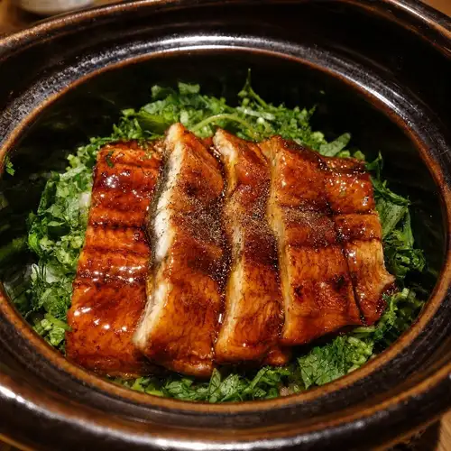 Premium eel hot pot