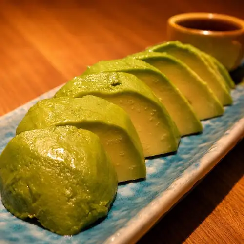 Avocado sashimi