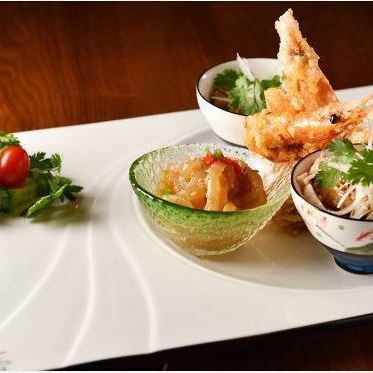 [Lunchtime only] ≪Easy!≫ Karaen Mini Course★ (9 dishes)