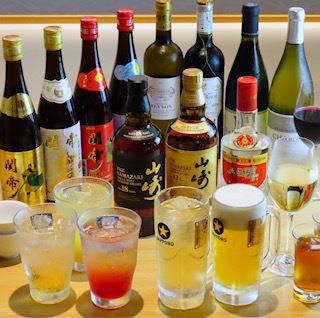 【新年派对特惠套餐】仅限1月至2月 ■ 150分钟畅饮高级饮品！4,800日元（9道菜）