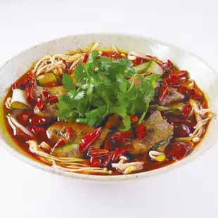 四川名物　牛肉の辛味煮込み