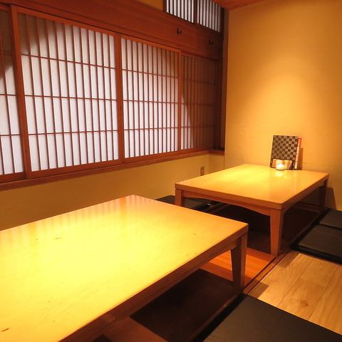 【個室完備】接待・デート・友人・家族等どのシーンでもご利用◎