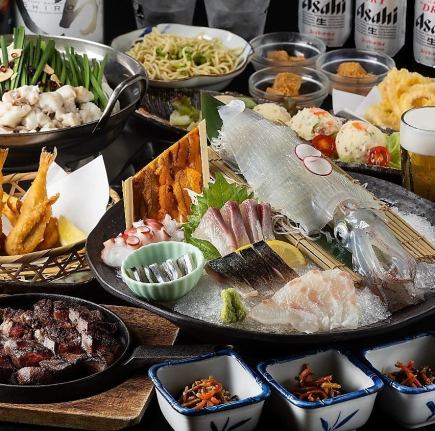 特選博多満喫コース《飲み放題付》クーポン利用で6000円※3月.12月は料金＋500円