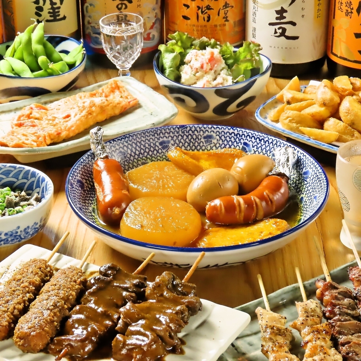 朝まで空いてる大衆酒場の人気店!お得なコースも初登場★各種宴会におすすめ!